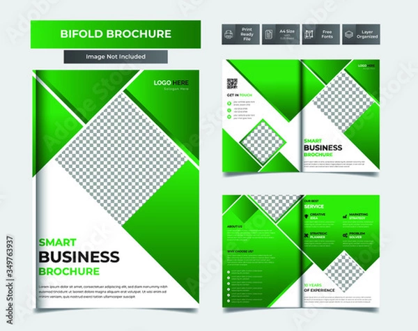 Obraz Corporate bifold Brochure