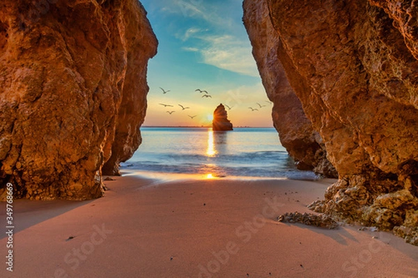 Obraz sunset at the beach