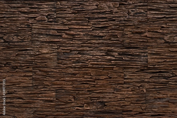 Fototapeta brown stone wall texture