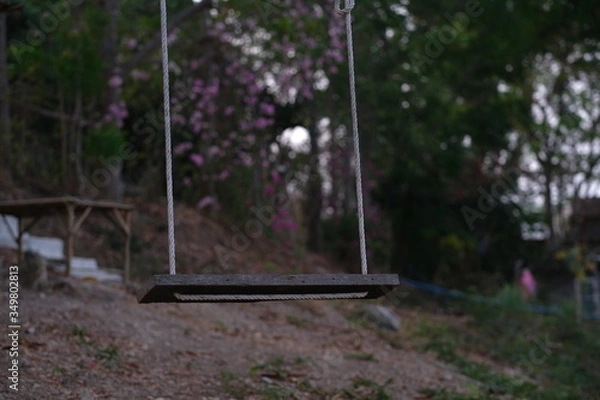 Obraz waterfall in the mountains