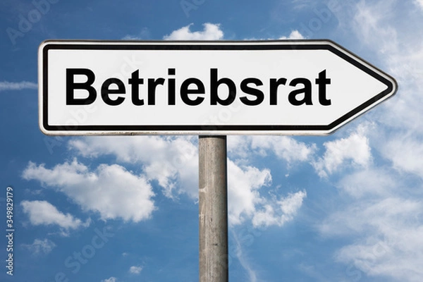 Obraz Wegweiser Betriebsrat