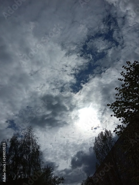 Obraz clouds in the sky