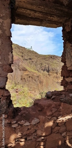 Fototapeta Lighthouse at the cliff