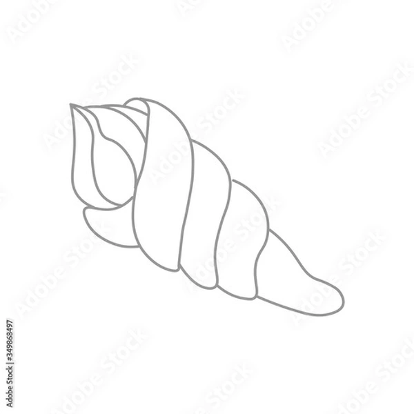 Obraz dessert illustration on a white background