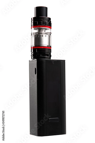 Fototapeta Vaping device isolated with on white background