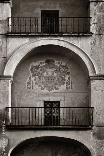 Fototapeta Cordoba old building closeup view