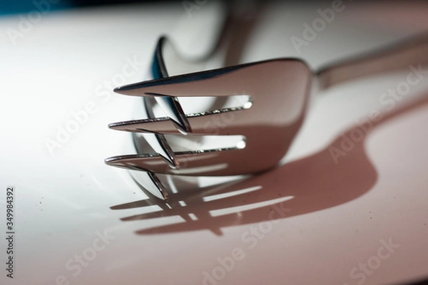 Obraz sztućce widelce