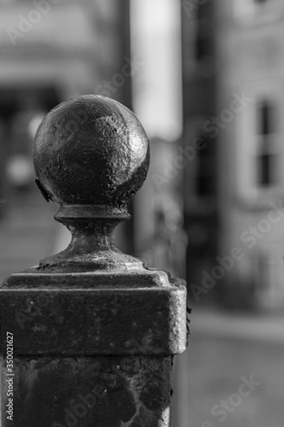 Obraz Fence post up close