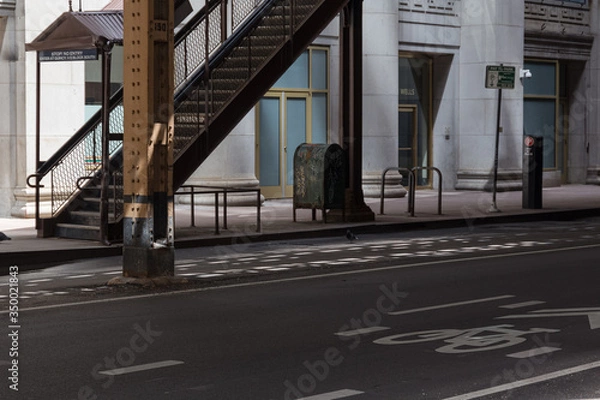 Obraz Light and Shadows Under the Tracks