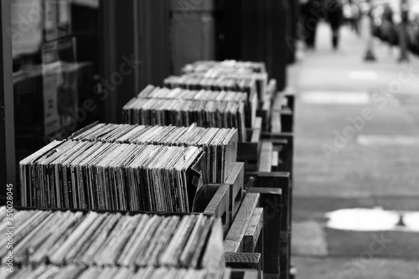 Obraz Record Store Sale