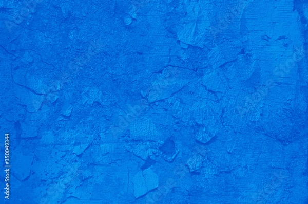 Fototapeta abstract blue texture background with copy space for design