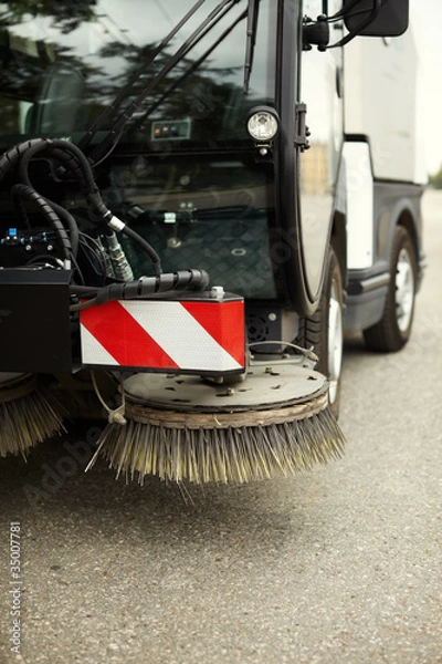 Obraz street sweeper