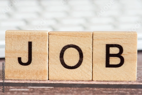 Fototapeta Computer und Job