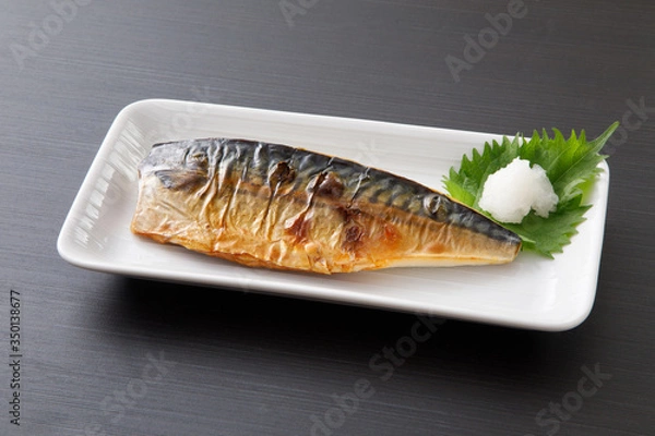 Obraz 鯖の塩焼き