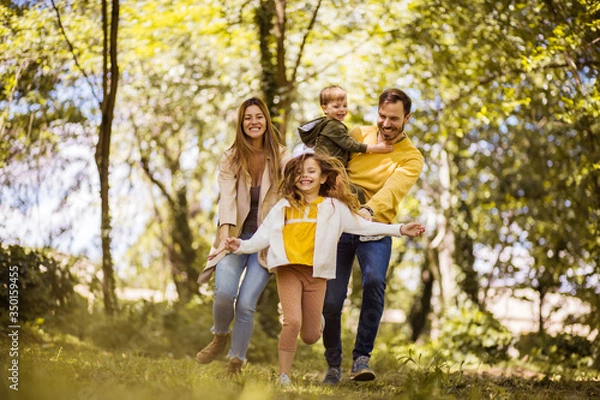 Obraz Life is simple when you love your family.