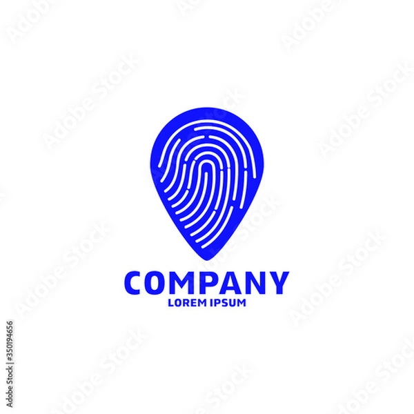 Fototapeta security logo design