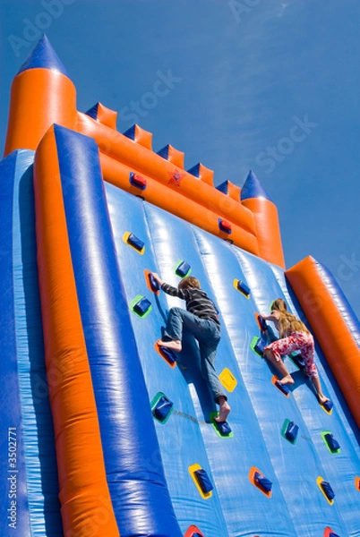 Obraz climbing children