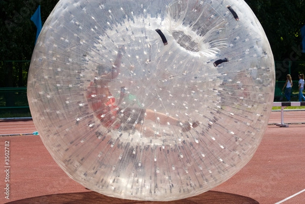 Fototapeta zorb ball