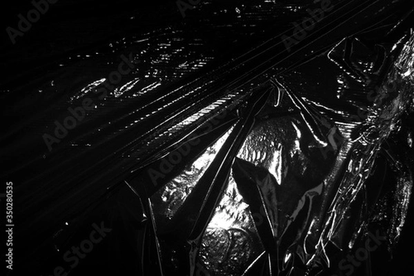Fototapeta Plastic wrap texture. Abstract background