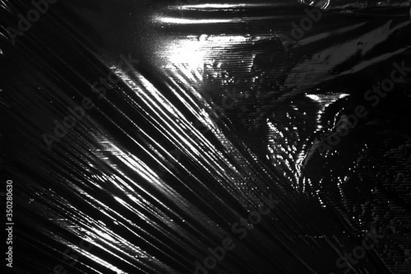 Fototapeta Plastic wrap texture. Abstract background