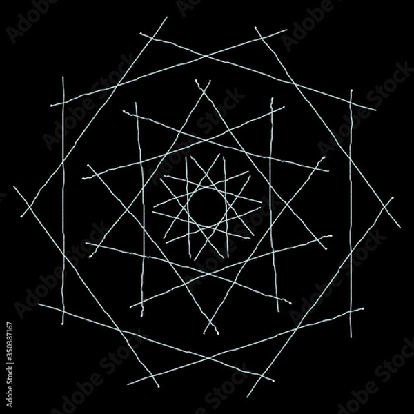 Obraz Wzór symetryczny