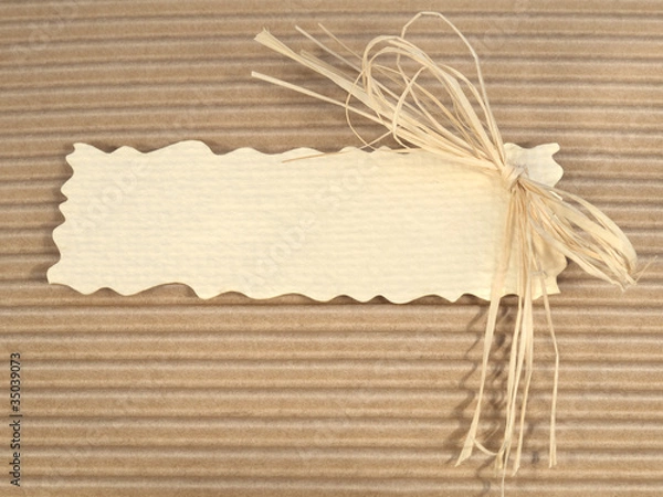 Obraz Karbowany karton