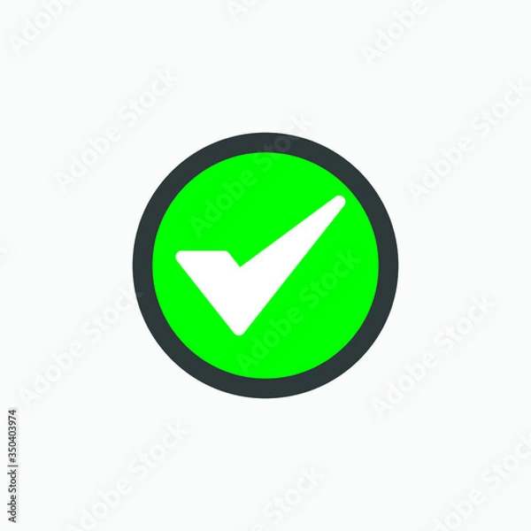 Obraz check mark icon