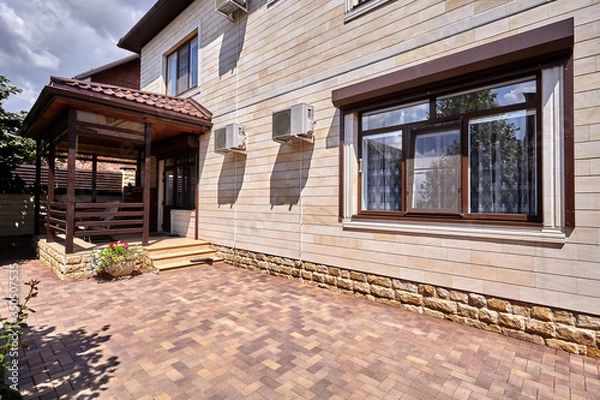 Obraz patio with furniture