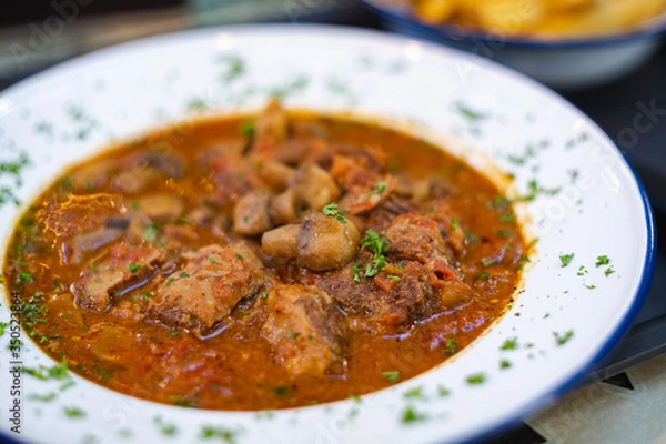 Obraz Braised Beef Cheeks Stew
