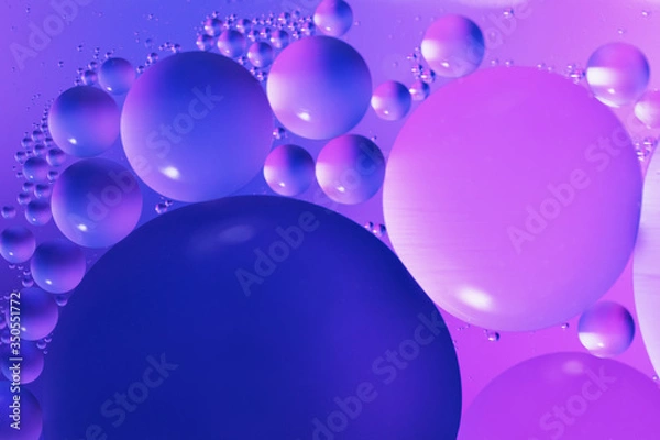 Obraz Macro up of liquid substances