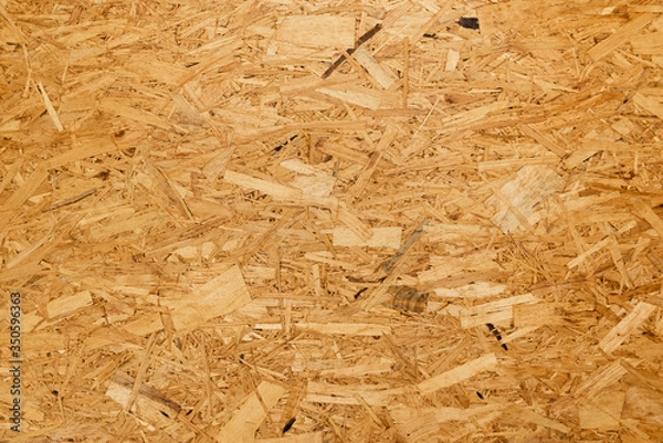 Obraz .Full Frame Oriented Chipboard (OSB) image. High resolution seamless texture background