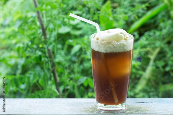 Obraz Root beer float a tasty summer
