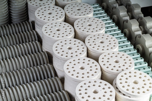 Obraz insulating technical ceramics production