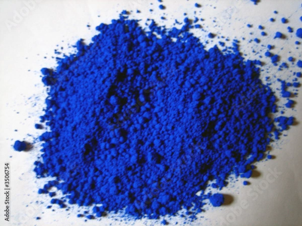 Obraz pigment bleu