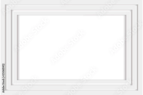 Obraz Simple photo frame illustration