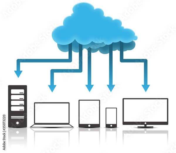 Obraz Cloud Computing