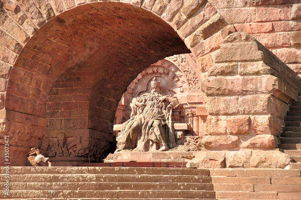 Obraz Kaiser Barbarossa am Kyffhäuser