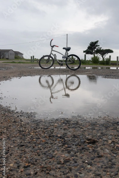 Obraz bicycle on the road