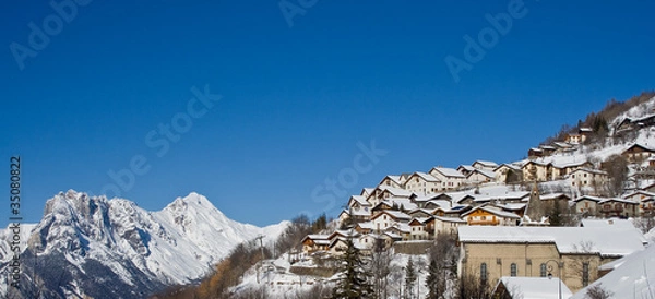 Obraz Panorama de Valmeinier