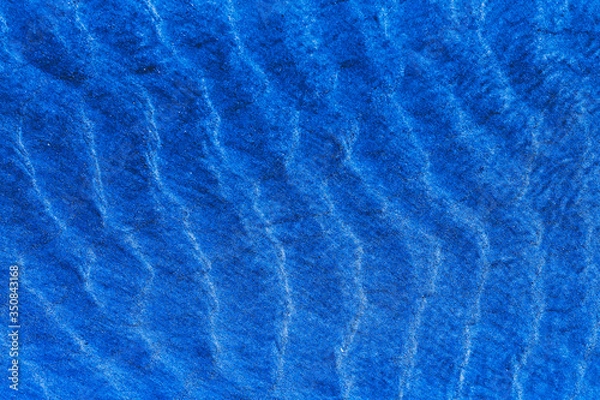 Obraz  Blu water in swimming pool rippled water detail background