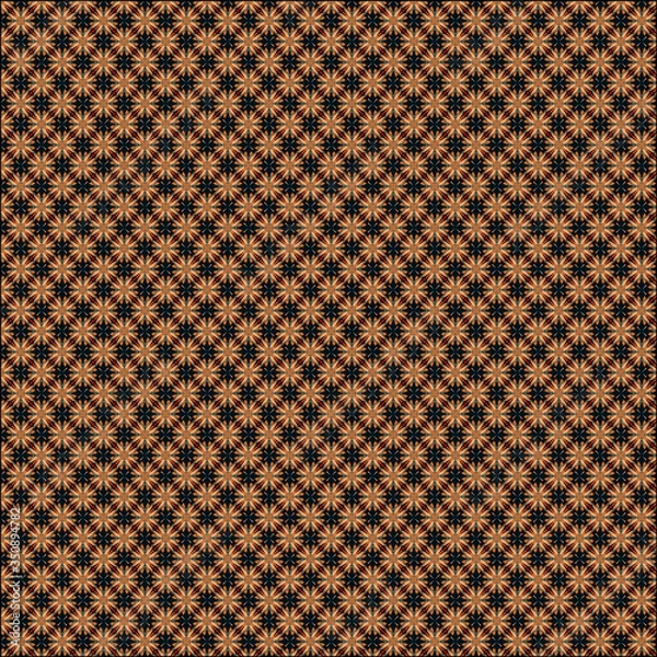 Obraz seamless geometric pattern vector illustration and turquoise shapes