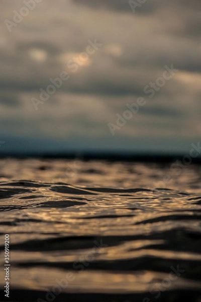 Fototapeta sunset on the beach