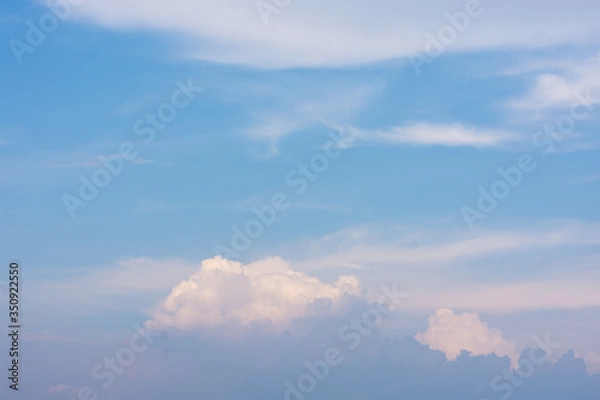 Fototapeta blue sky and clouds