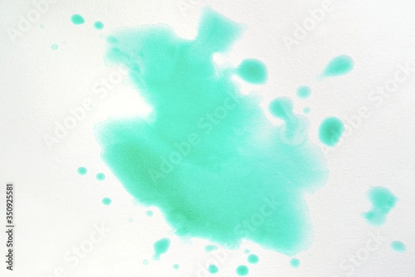 Obraz watercolor background stain paint splashes