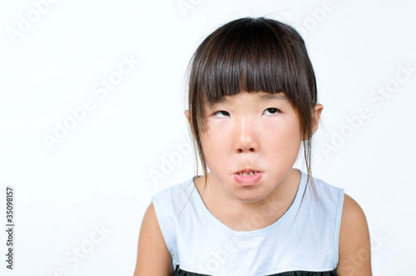 Fototapeta 変顔女の子