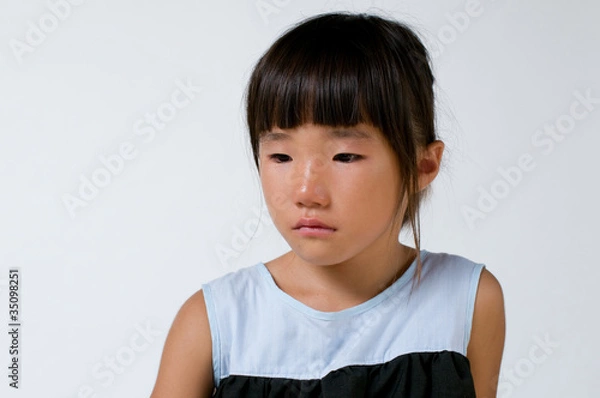 Obraz 泣く女の子