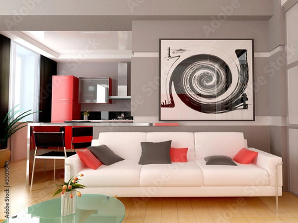 Fototapeta modern interior