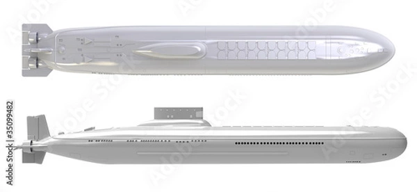 Fototapeta The submarine