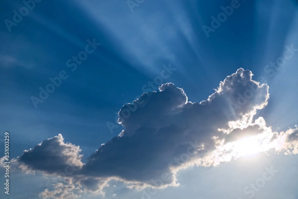 Fototapeta sky and clouds