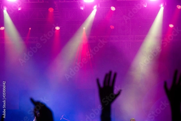 Fototapeta people dancing in the club